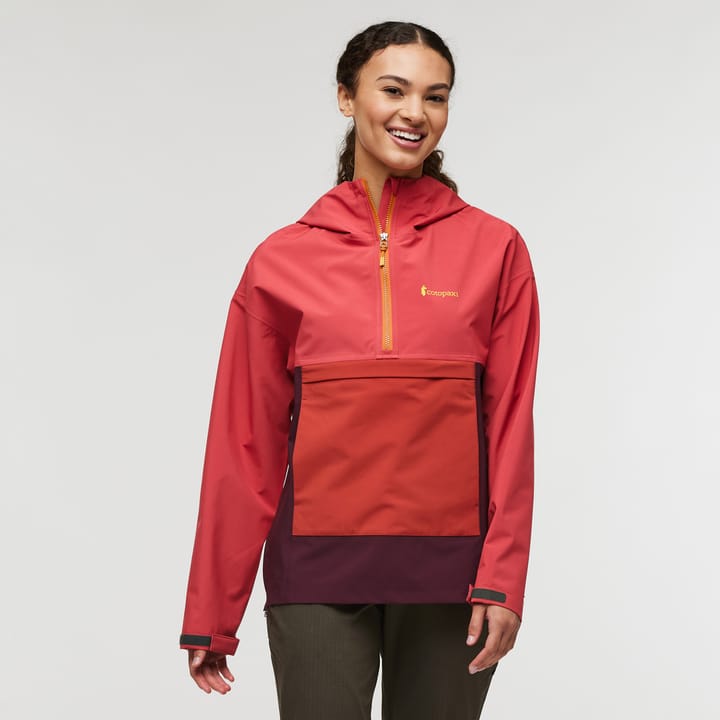 Cotopaxi Women's Cielo Rain Anorak Strawberry/Wine | Buy Cotopaxi
